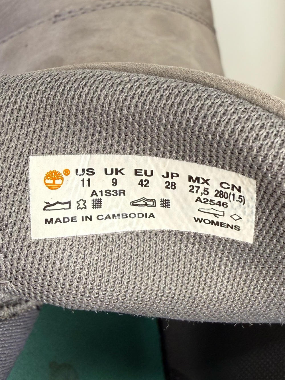 Timberland Women's Londyn Pull-On Chelsea Sneakers in Medium Grey Size 11 - Picture 16 of 16